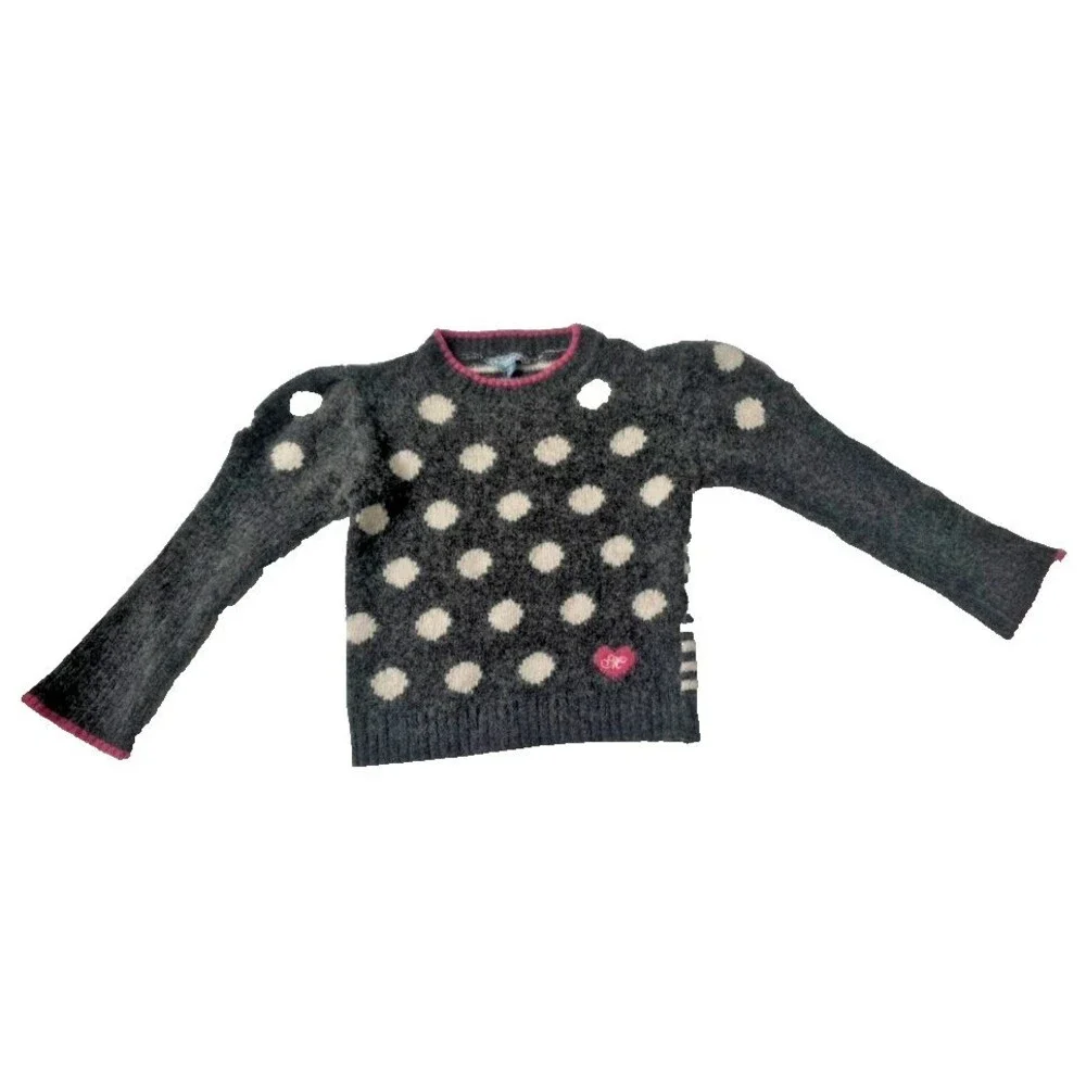 Mayoral Girls LOT of 2 Sweaters Wool Longsleeve & Vest Itay Blend Size 4T /104cm